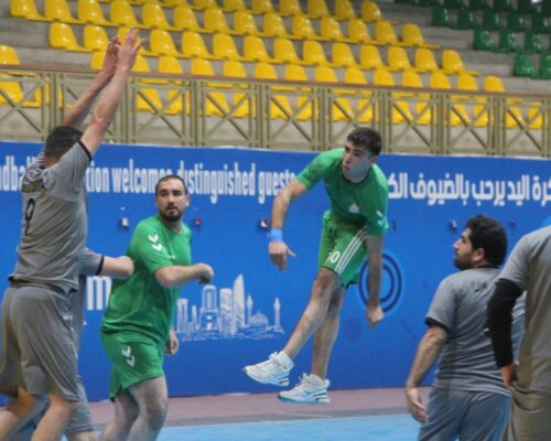 تعادل أم جوزة ويرموك البقعة بدوري الدرجة الثانية لكرة اليد