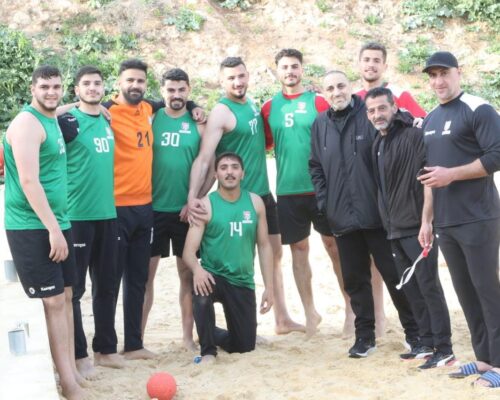 المنتخب الوطني لكرة اليد الشاطئية يصعد من تحضيراته للمشاركة في دورة الألعاب الآسيوية